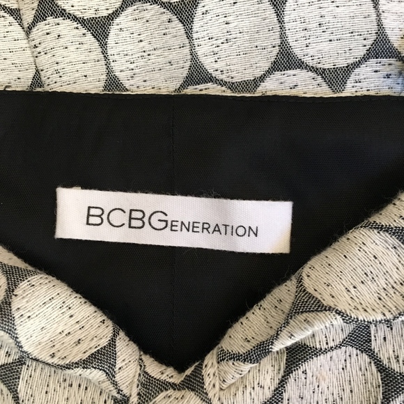 BCBGeneration black & white polka dot dress 1 3 - Picture 14 of 14